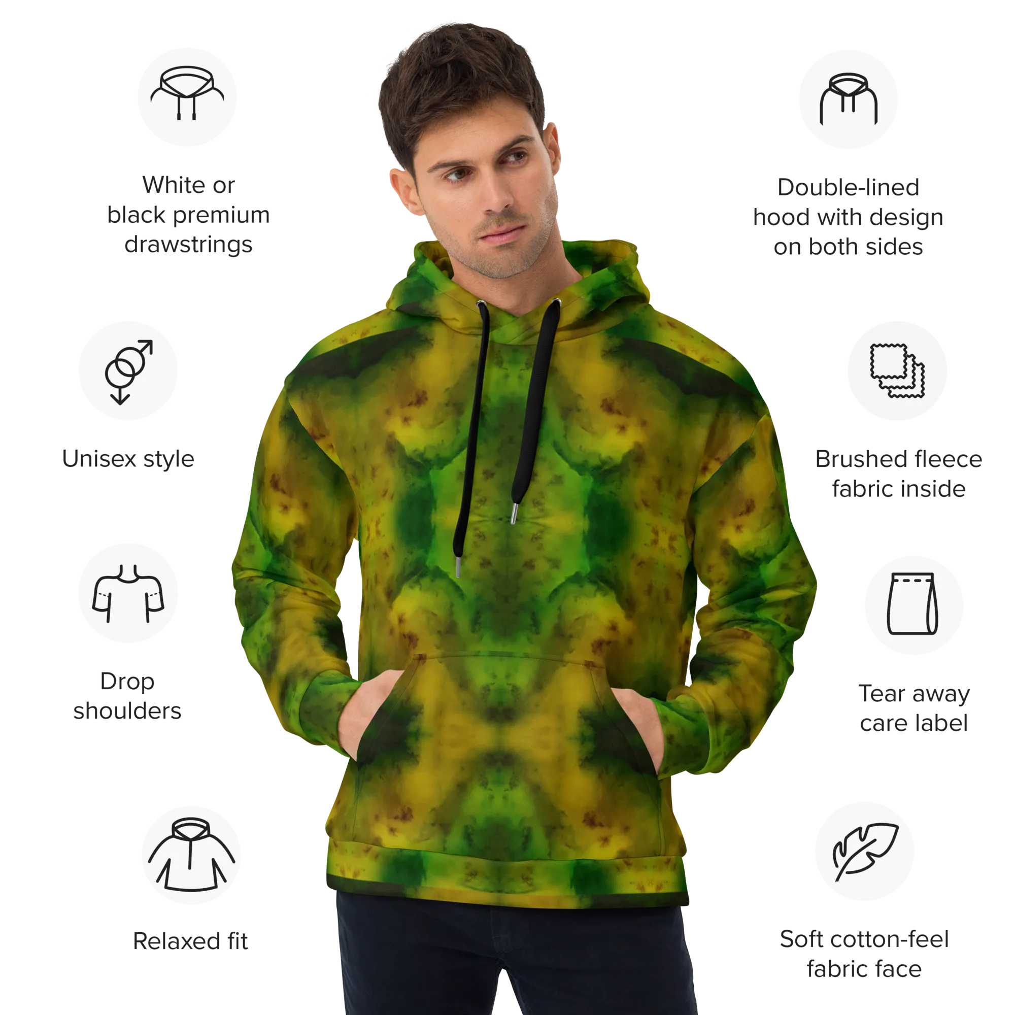 Hoodie (Unisex)(Purely Jade Light) RJSTHw2022 RJS