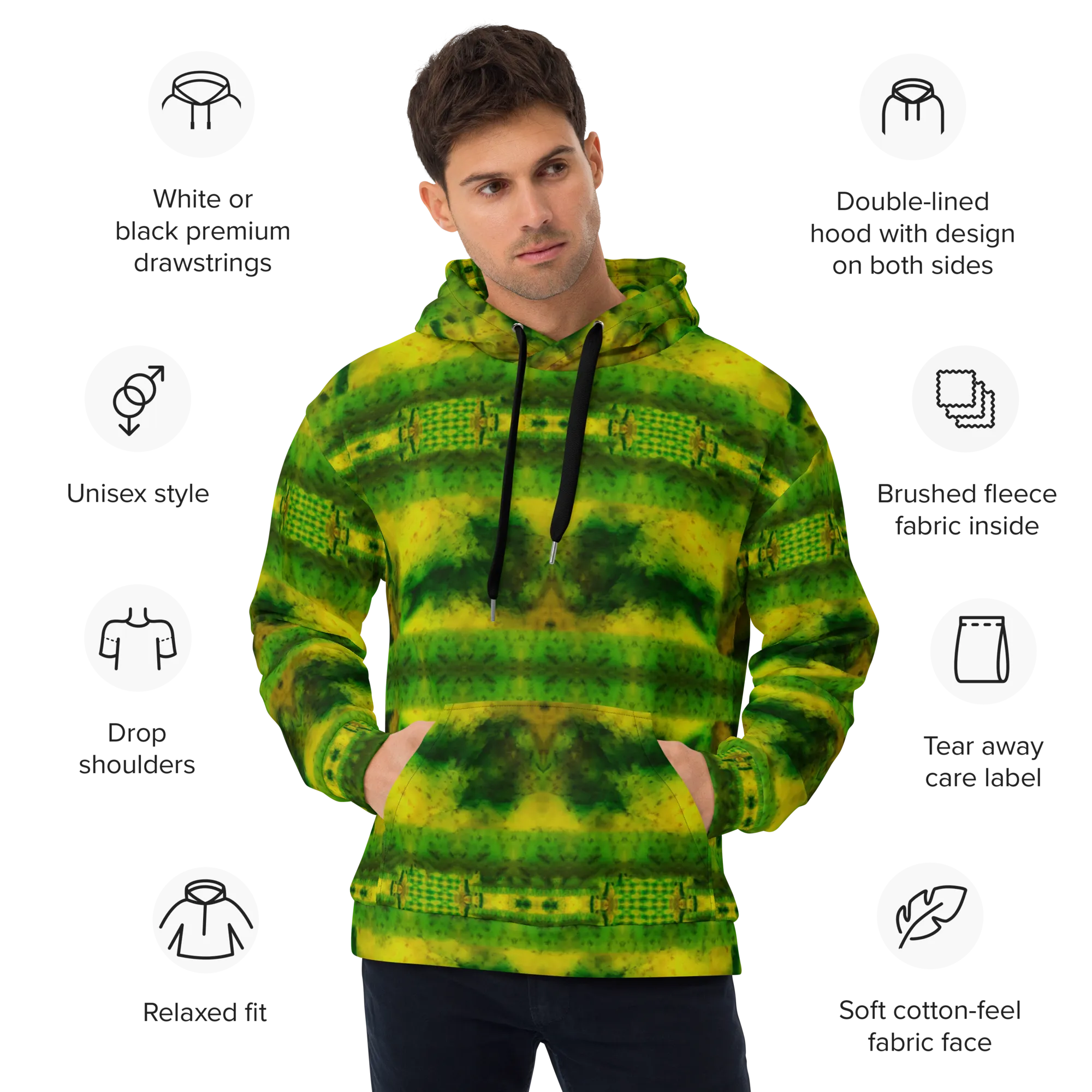 Hoodie (Unisex)(Purely Jade Light) RJSTHw2022 RJS