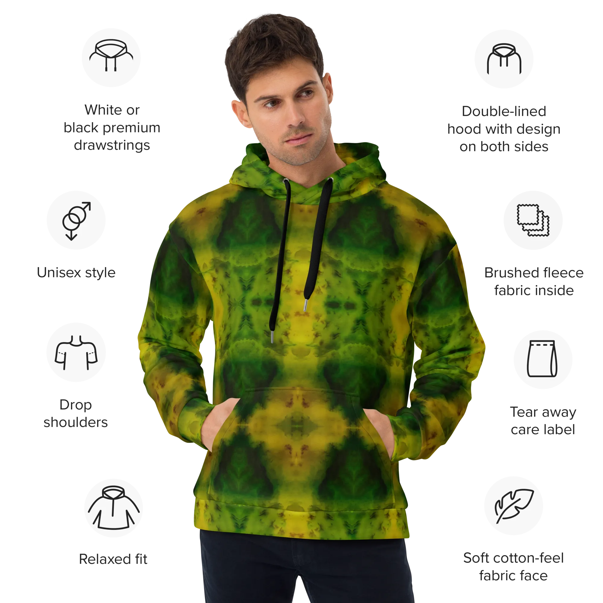 Hoodie (Unisex)(Purely Jade Light) RJSTHw2022 RJS