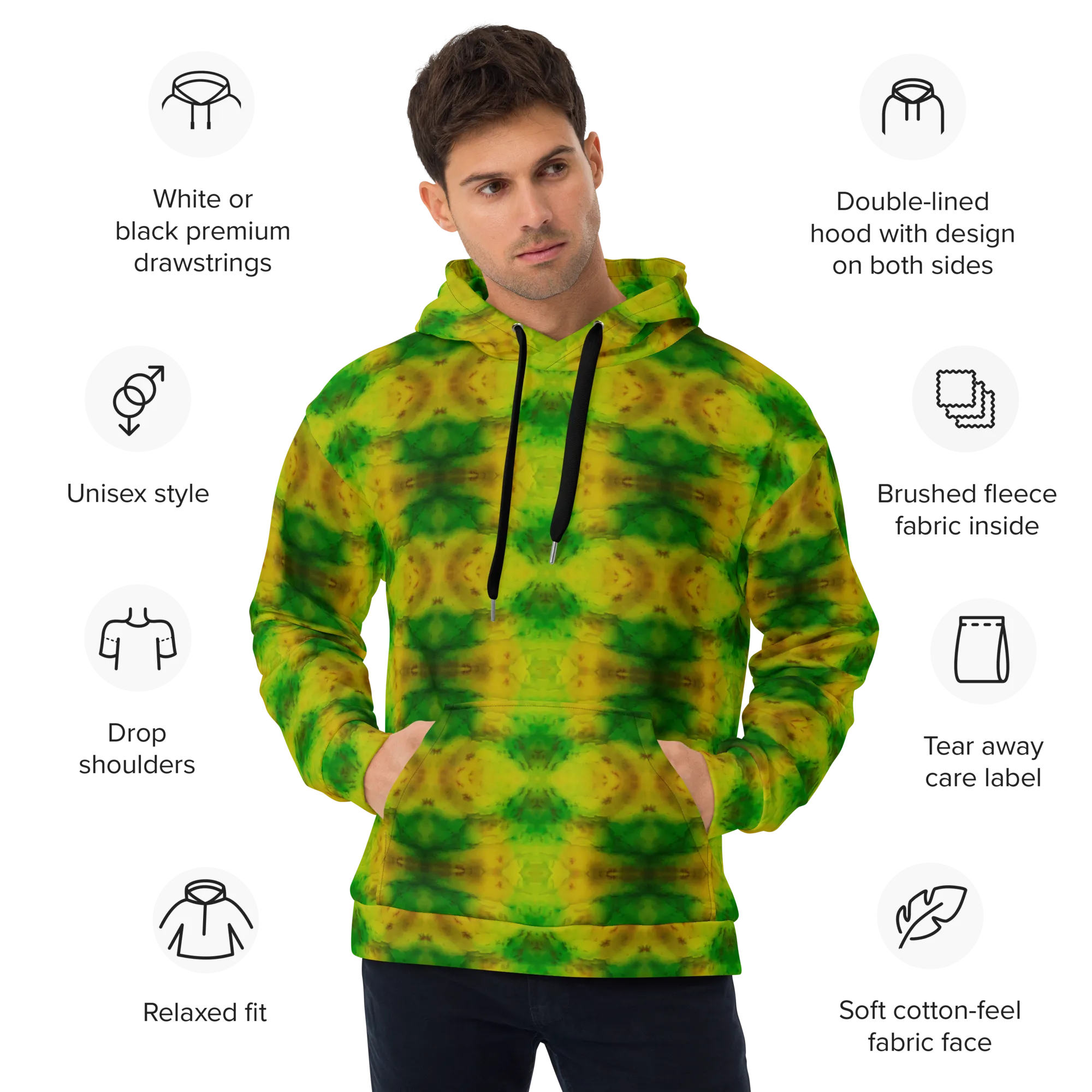 Hoodie (Unisex)(Purely Jade Light) RJSTHw2022 RJS