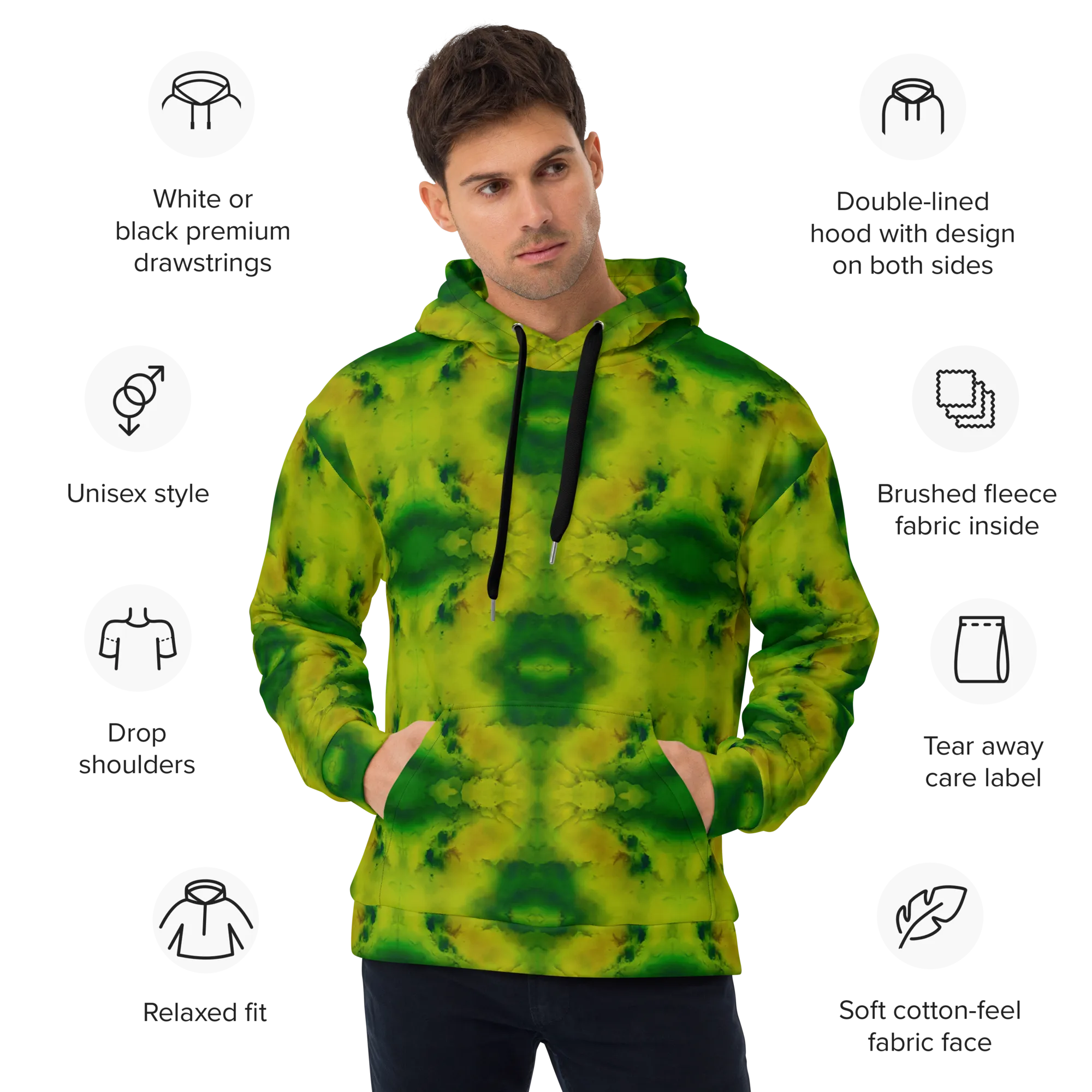 Hoodie (Unisex)(Purely Jade Light) RJSTHw2022 RJS