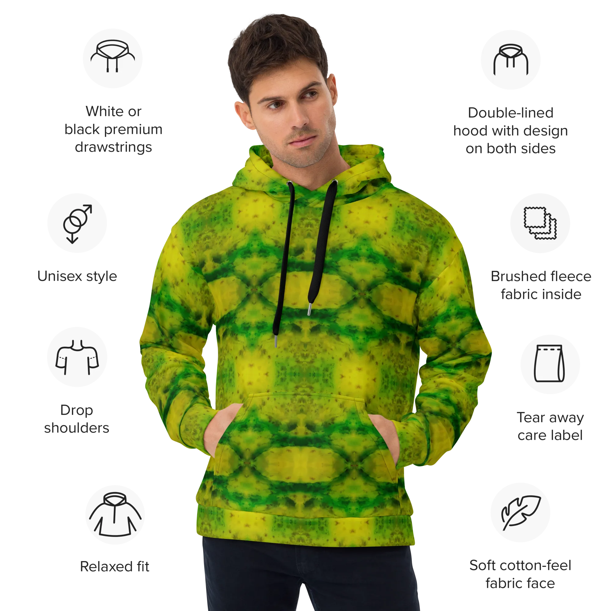 Hoodie (Unisex)(Purely Jade Light) RJSTHw2022 RJS
