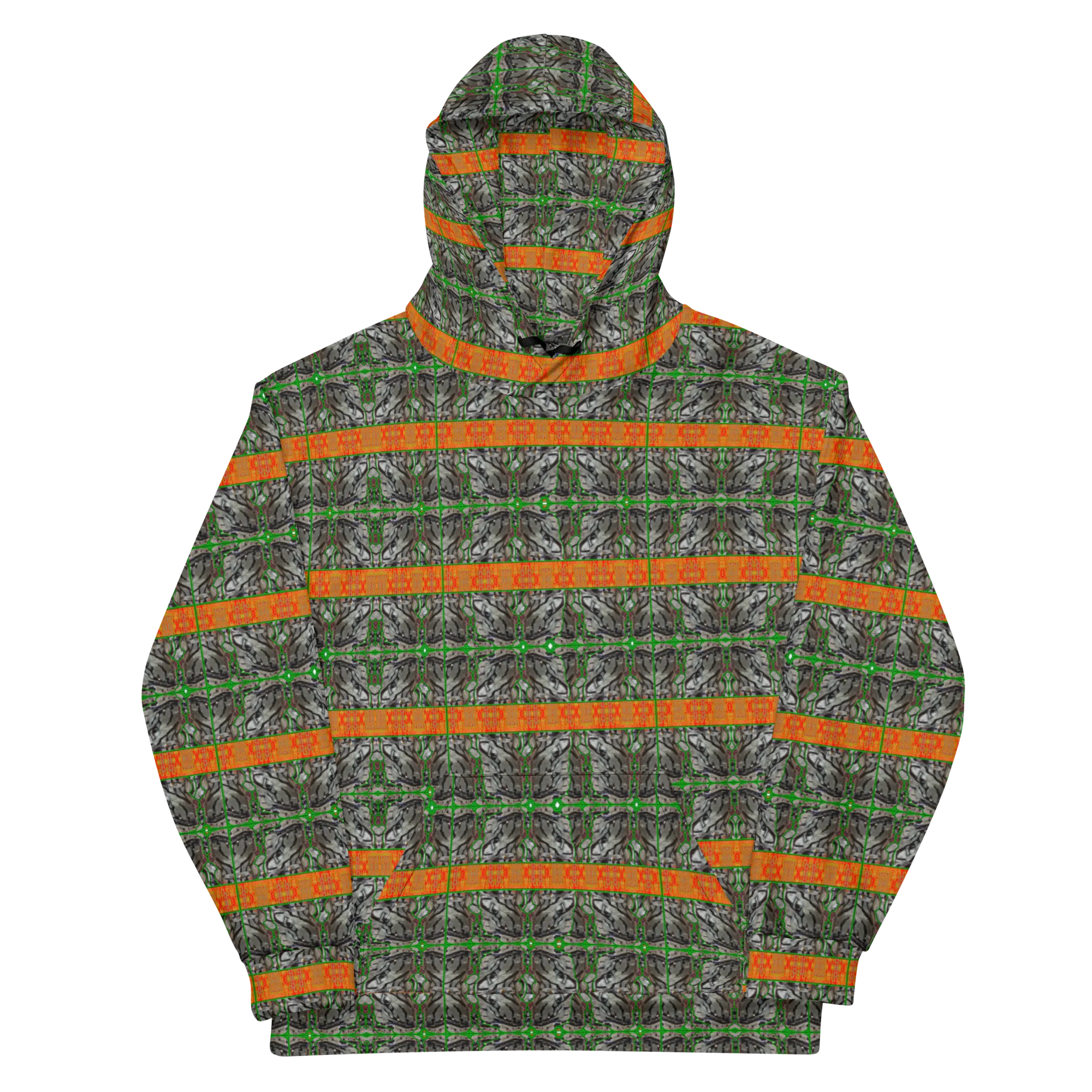 Hoodie (Unisex)(Tree Link Stripe) RJSTH@Fabric#2 RJSTHw2022 RJS