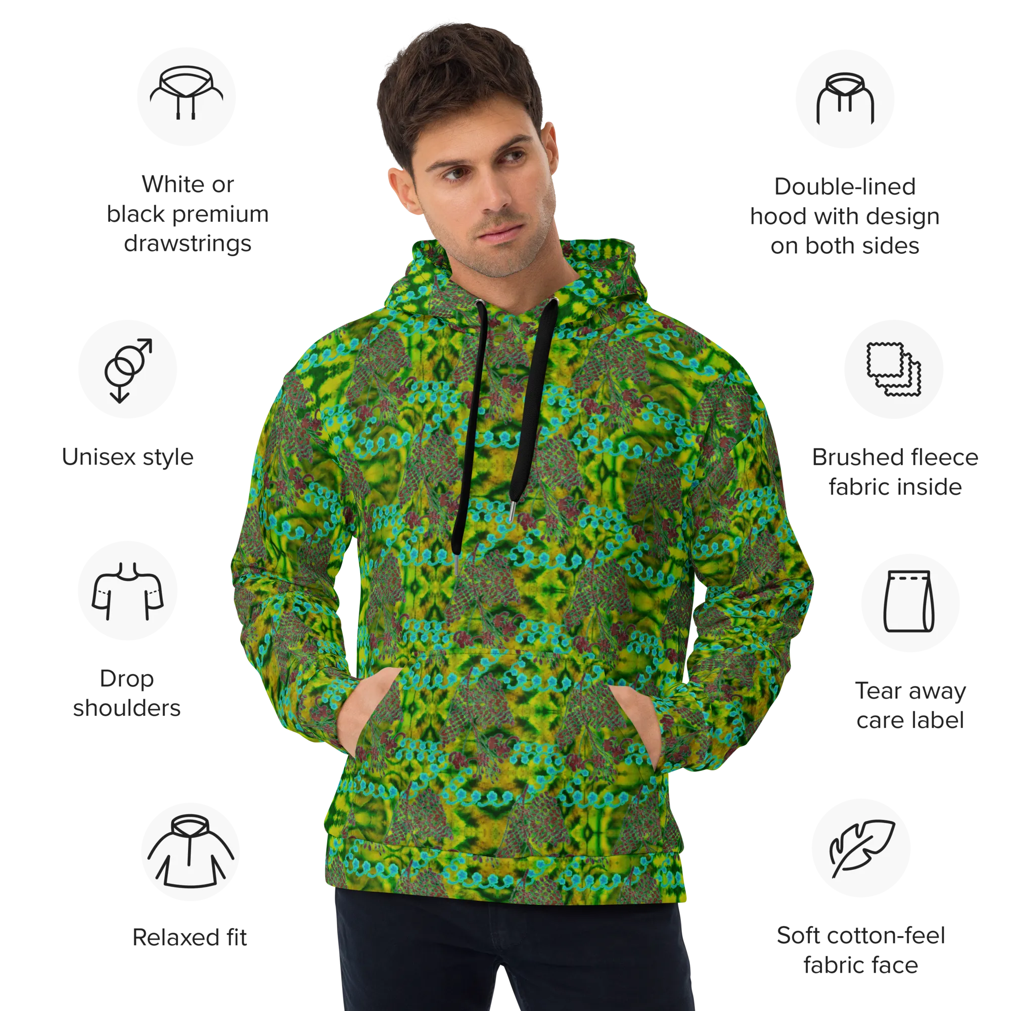 Hoodie (Unisex)(WindSong Flower) RJSTH@Fabric#10 RJSTHw2022 RJS