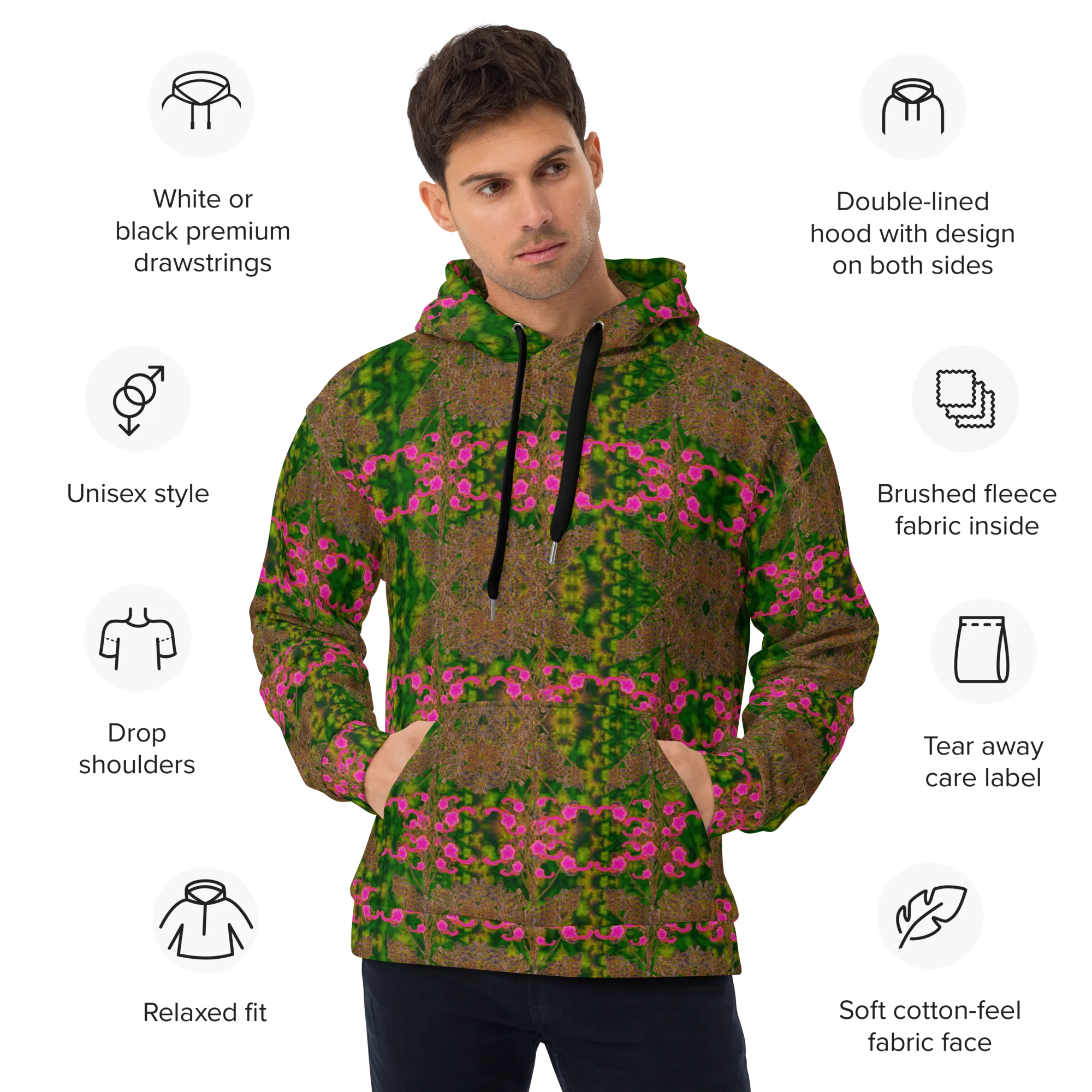 Hoodie (Unisex)(WindSong Flower) RJSTH@Fabric#7 RJSTHw2022 RJS