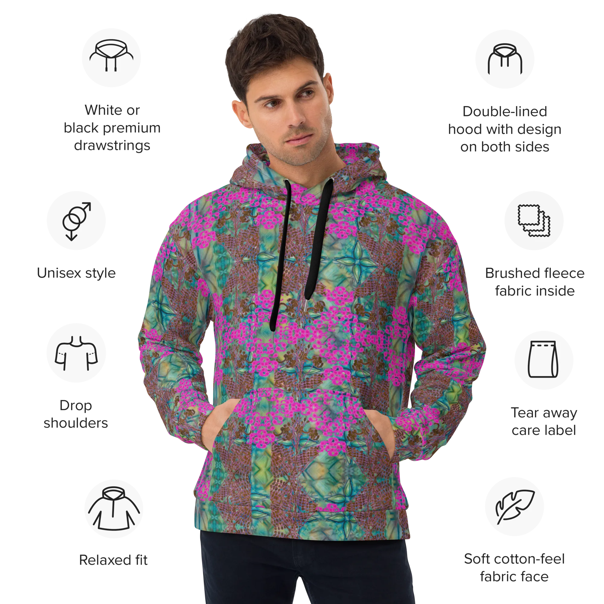 Hoodie (Unisex)(WindSong Flower) RJSTH@Fabric#9 RJSTHw2022 RJS