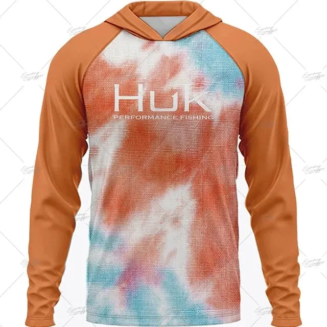 Huk Gear UPF 50  Long Sleeve Hooded Summer Fishing Shirt: Summer 2025 Collection