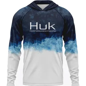 Huk Gear UPF 50  Long Sleeve Hooded Summer Fishing Shirt: Summer 2025 Collection