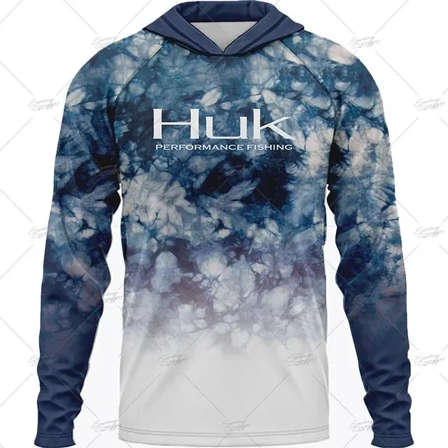 Huk Gear UPF 50  Long Sleeve Hooded Summer Fishing Shirt: Summer 2025 Collection