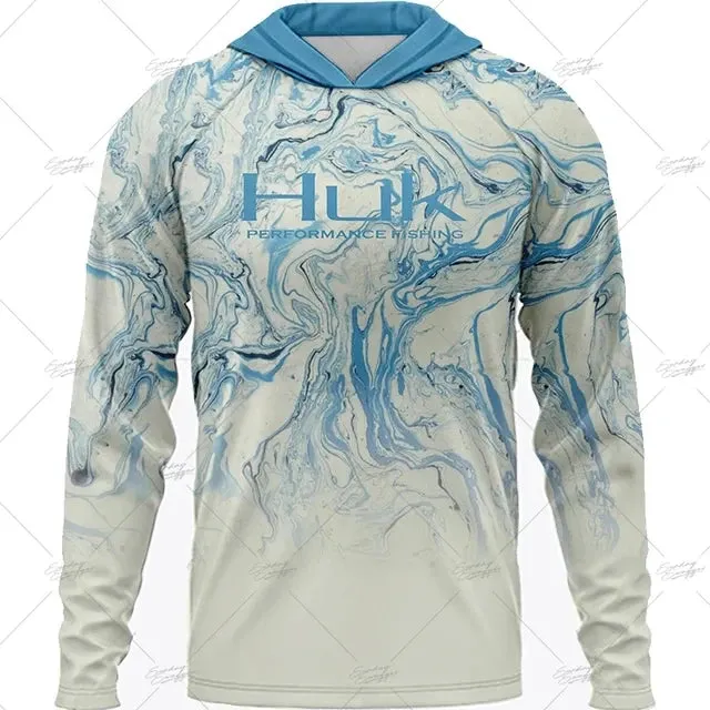 Huk Gear UPF 50  Long Sleeve Hooded Summer Fishing Shirt: Summer 2025 Collection