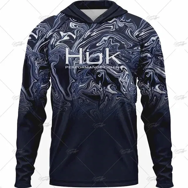 Huk Gear UPF 50  Long Sleeve Hooded Summer Fishing Shirt: Summer 2025 Collection