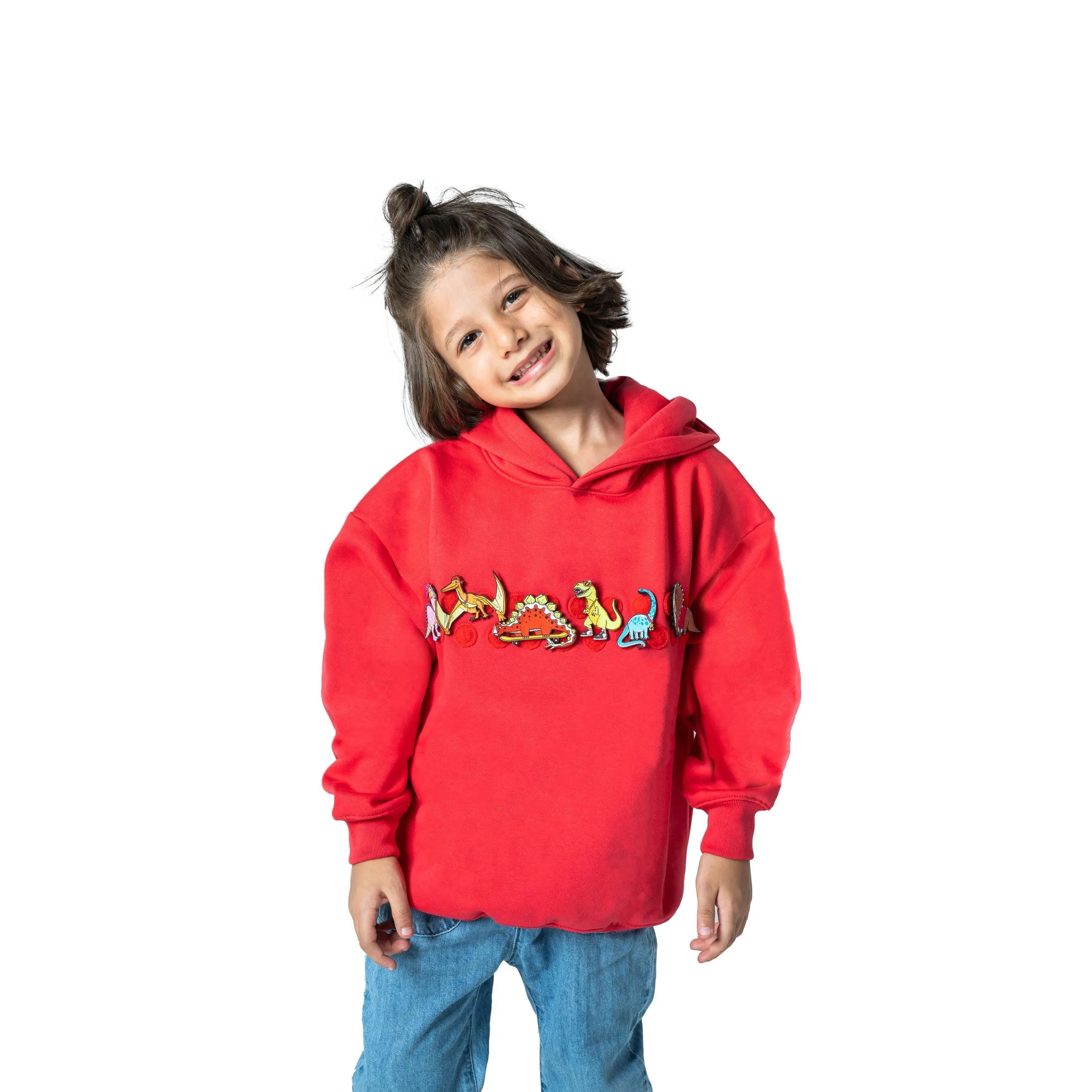 Interchangeable Velcro Patch Hoodie - Unisex