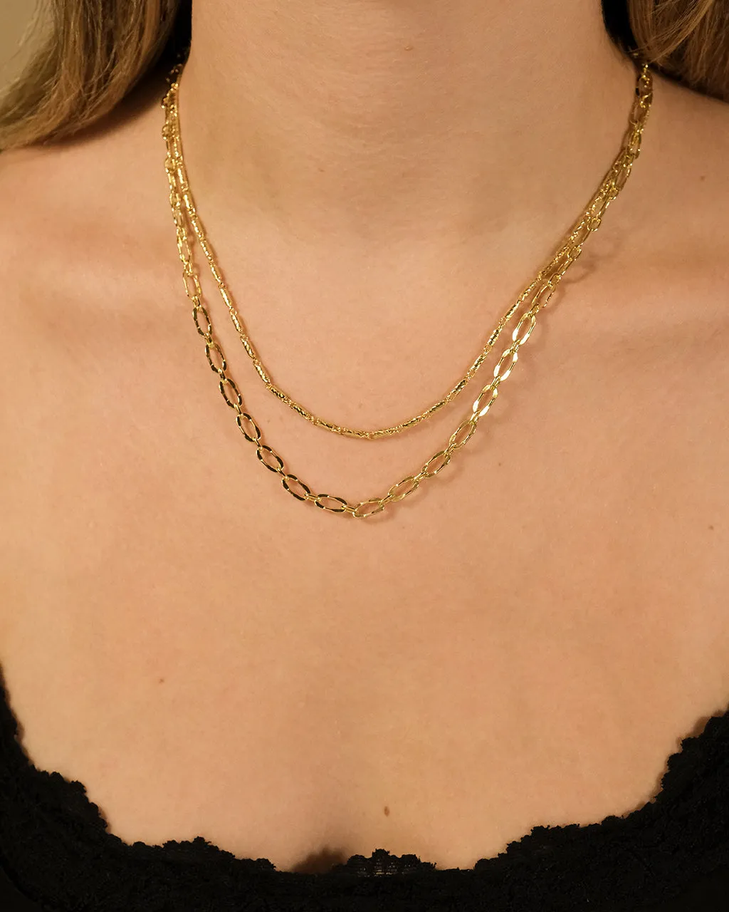 Isadora Layered Chain Necklace