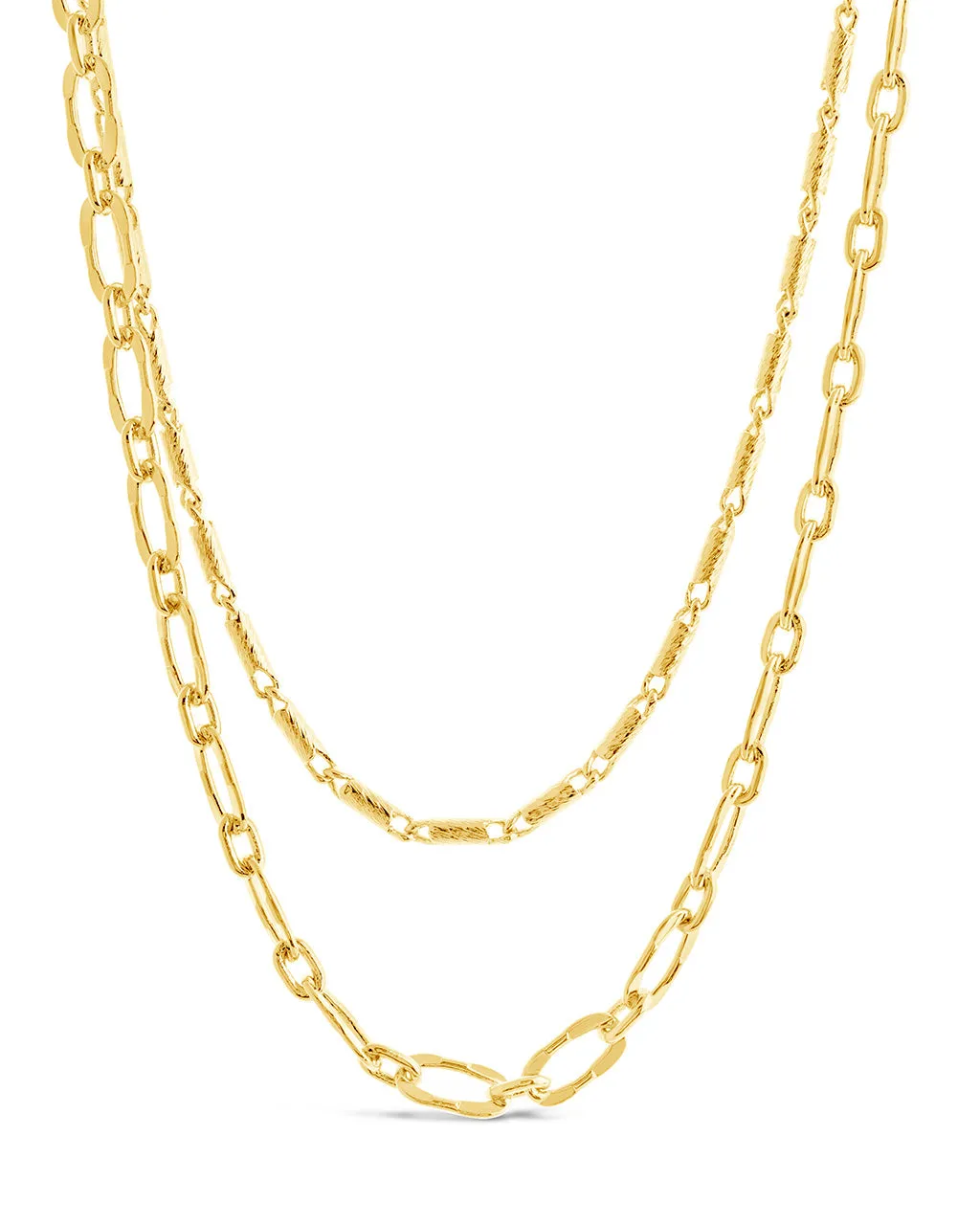 Isadora Layered Chain Necklace