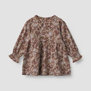 Jersey Dress- Eliane Flowers in Plenty