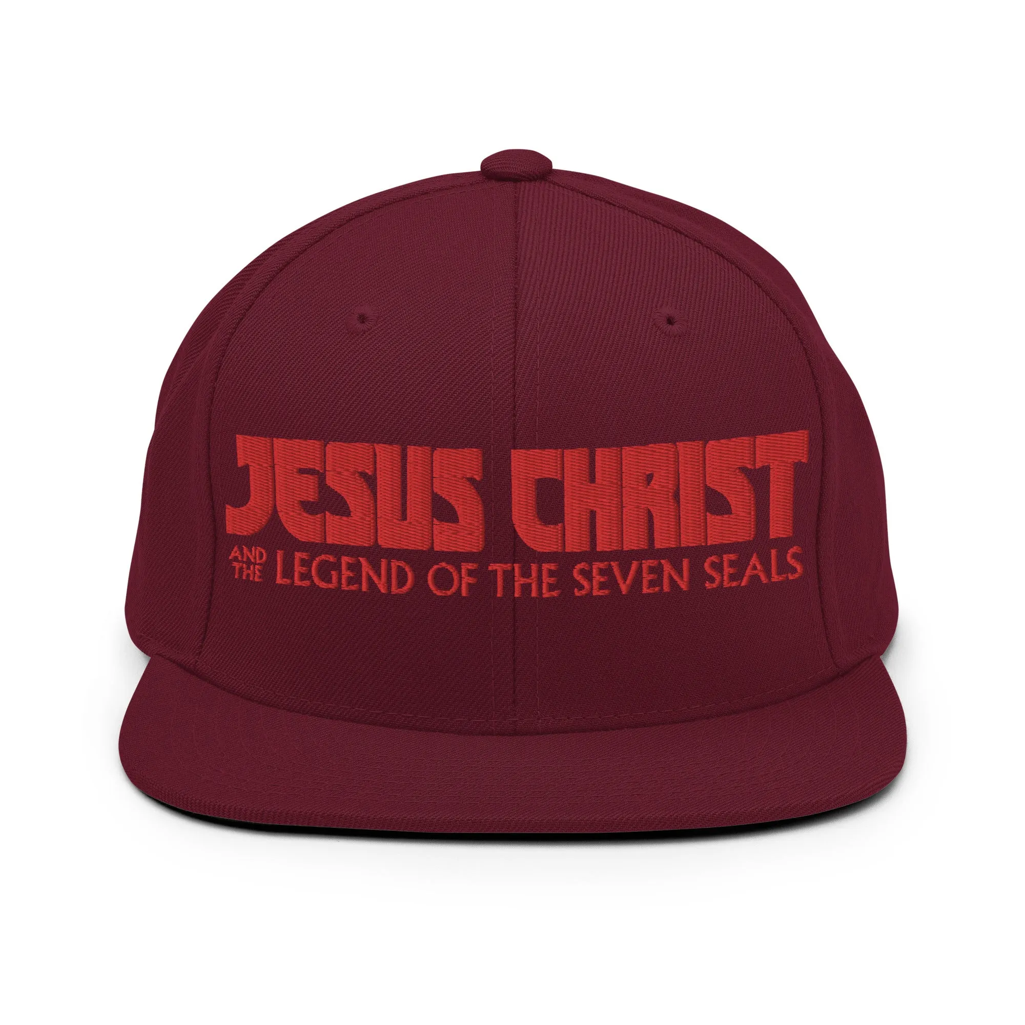 Jesus Christ and the Legend of the 7 Seals Snapback Hat