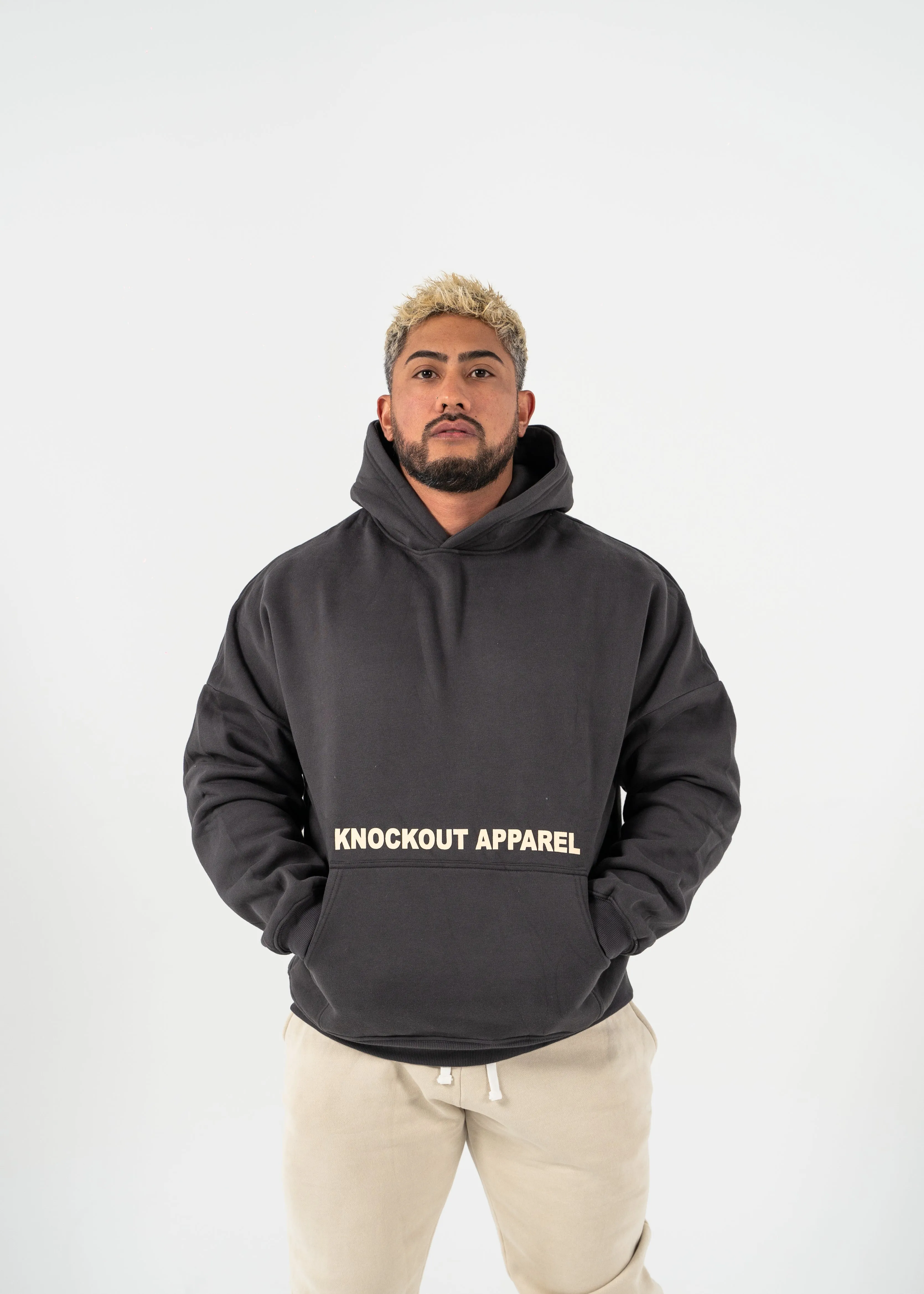 KA ESSENTIALS HOODIE / WINTER COLLECTION '23 - CHARCOAL