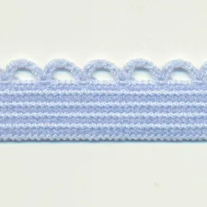 Knit Picot Stretch Tape #127 Russian Blue