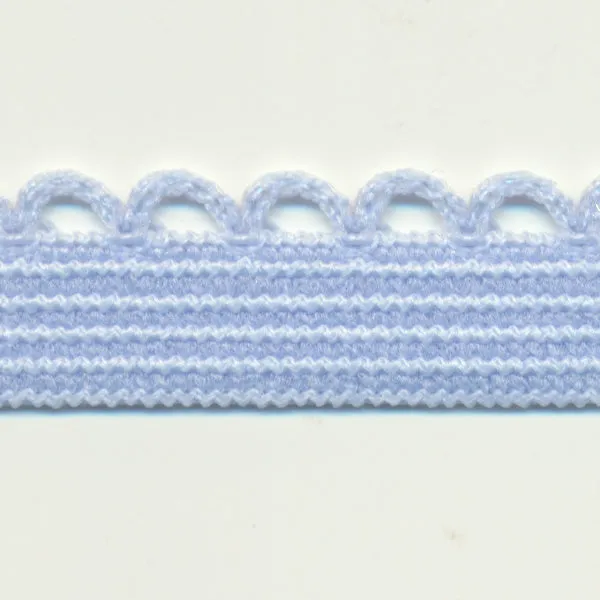 Knit Picot Stretch Tape #127 Russian Blue