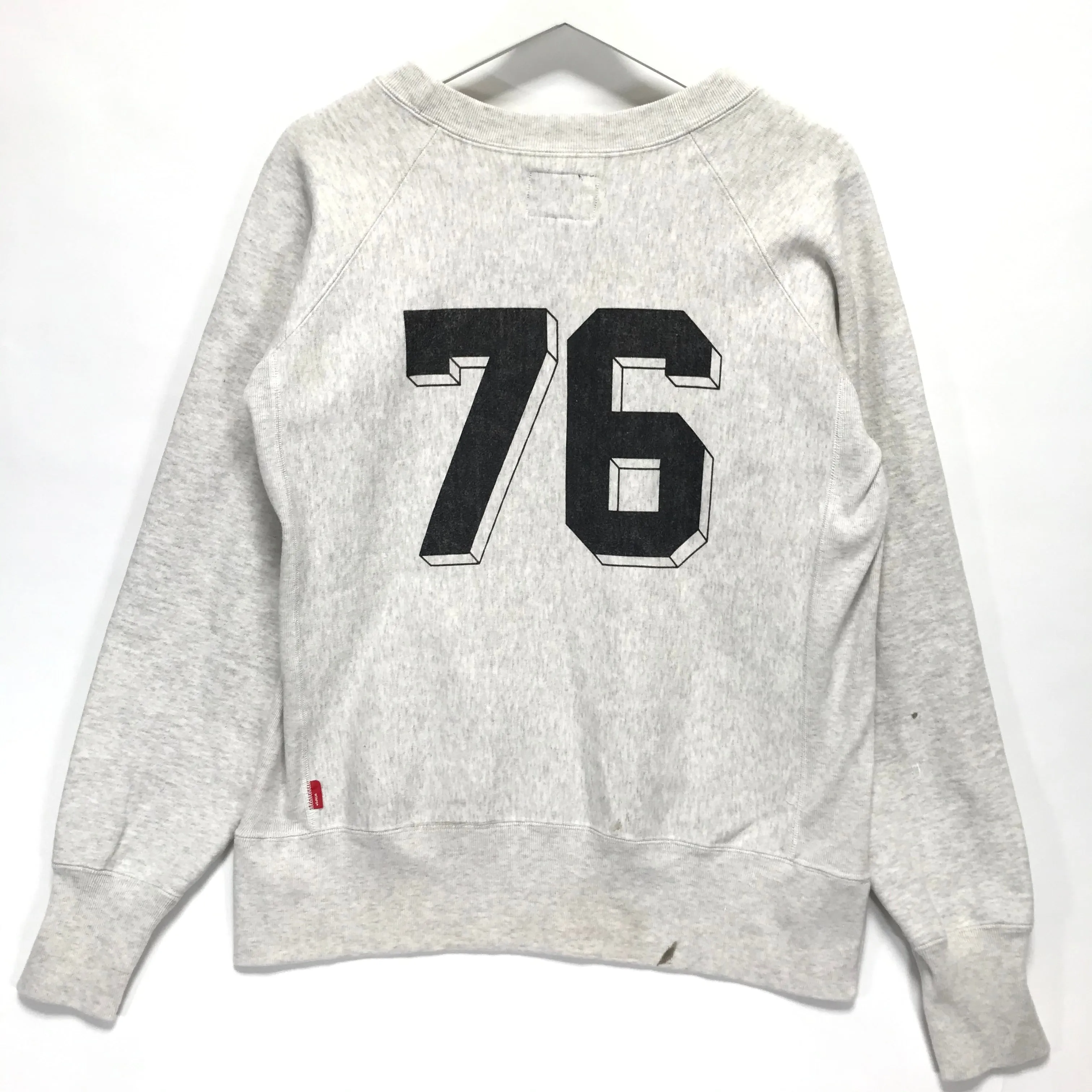 [L] WTaps 08AW Red Dawn Hell Week Crewneck Sweatshirt