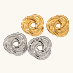 Layered Circle Earrings