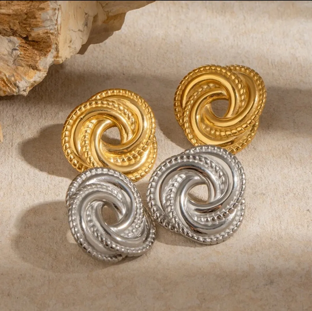 Layered Circle Earrings