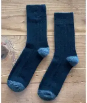 LE BON SHOPPE CLASSIC CASHMERE SOCK - BLACK