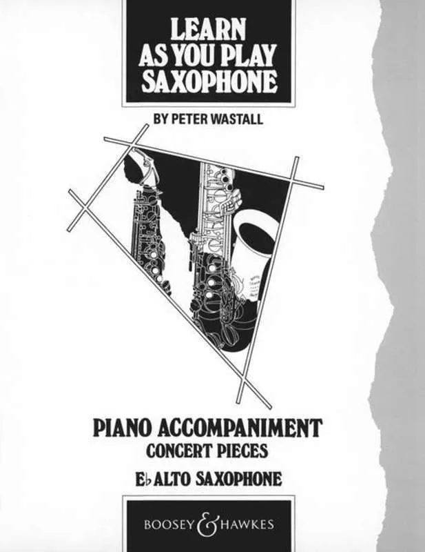 LEARN AS YOU PLAY ALTO SAX PIANO ACCOMPANIMENT