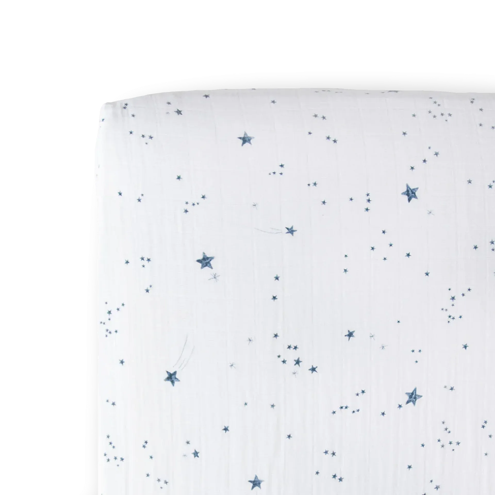 Little Unicorn Cotton Muslin Crib Sheet (Shooting Stars)