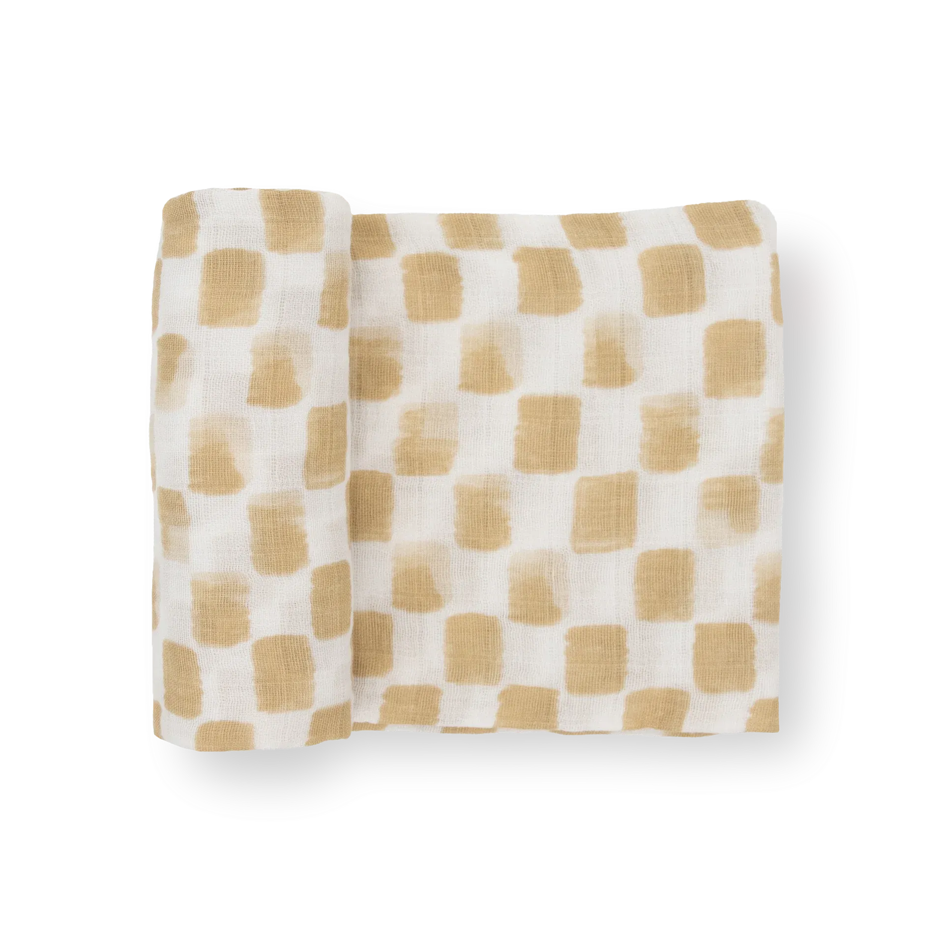 Little Unicorn Cotton Muslin Single Swaddle (Adobe Checker)