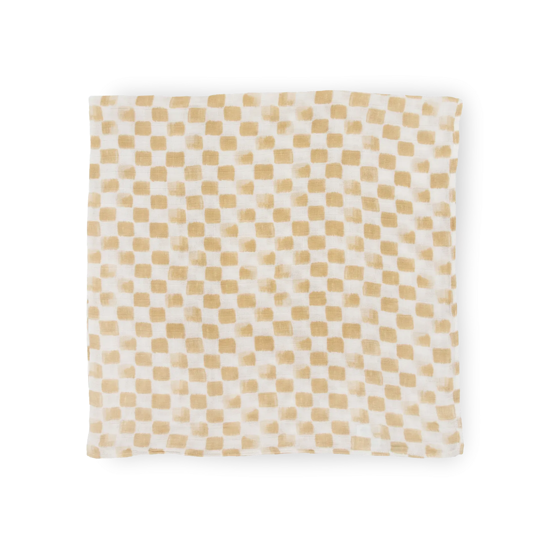 Little Unicorn Cotton Muslin Single Swaddle (Adobe Checker)