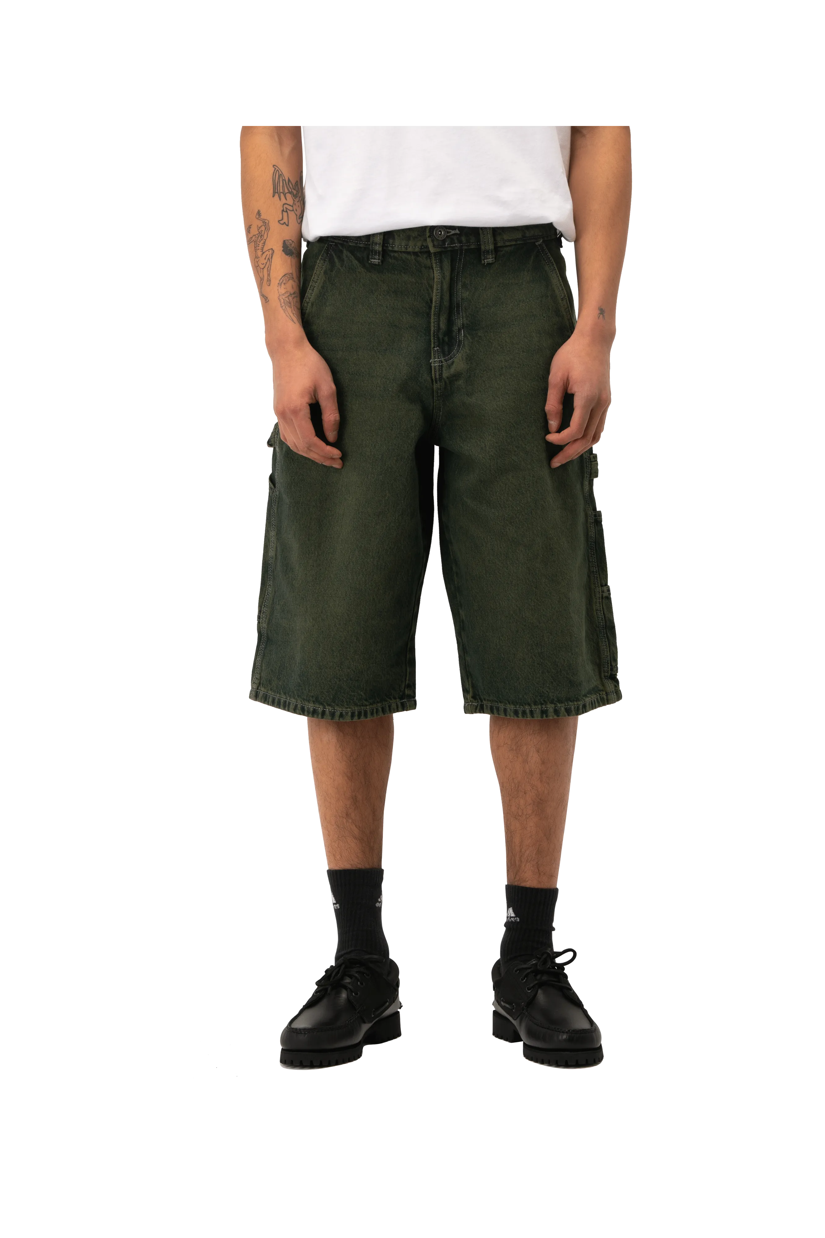 Loose Denim Painter Short
