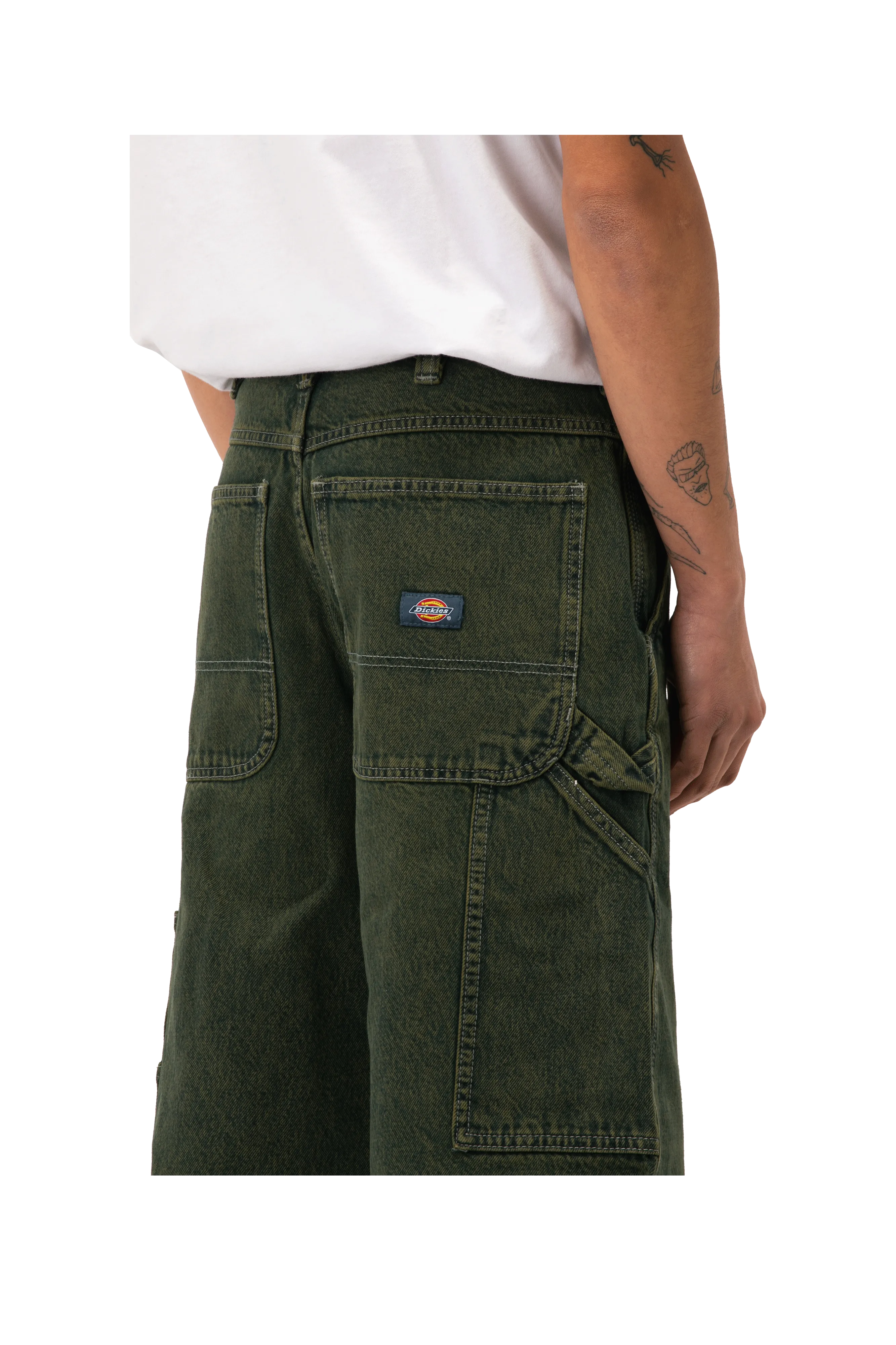 Loose Denim Painter Short
