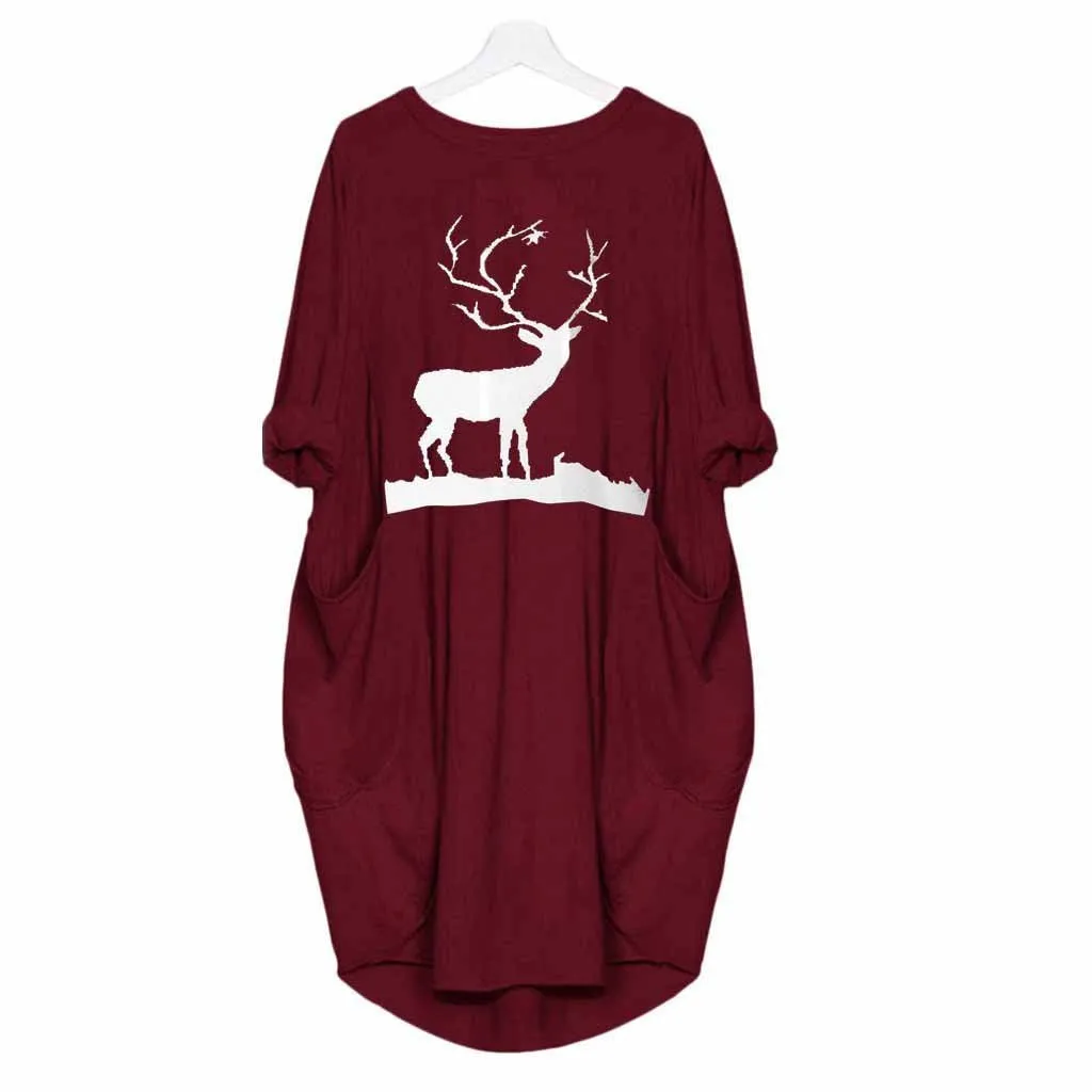 Loose Print Dress