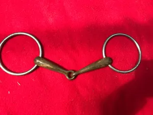 Loose ring with sweet iron snaffle 5-3/4” FREE POSTAGE