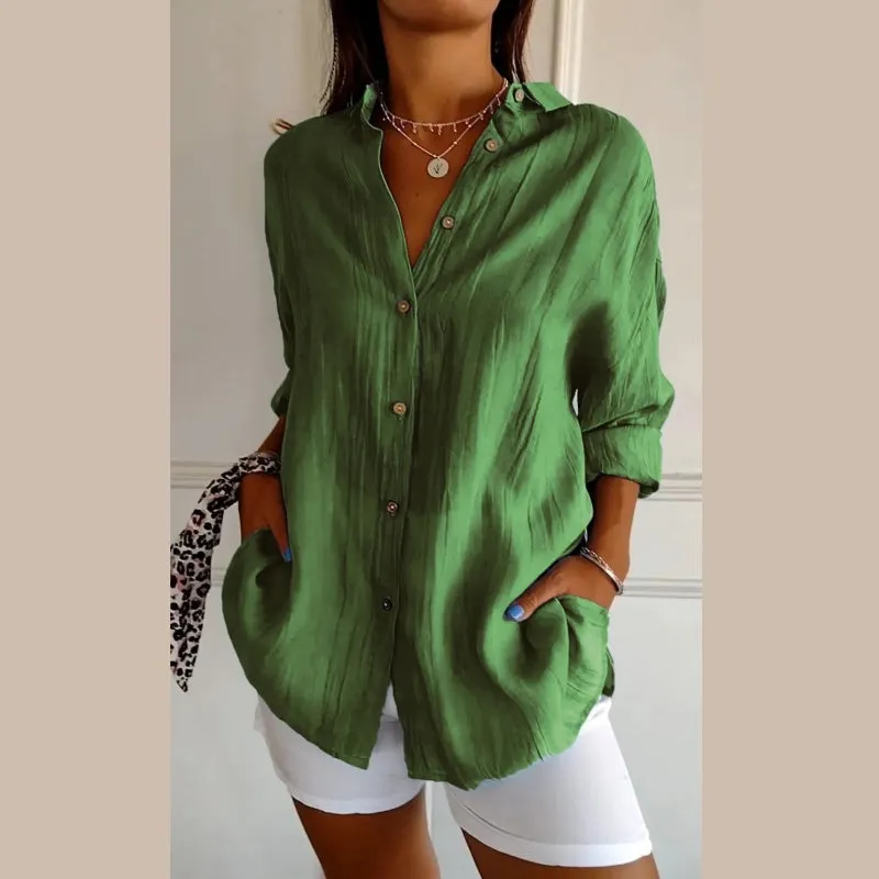 Lucrecia® | Classic shirt with single lapels
