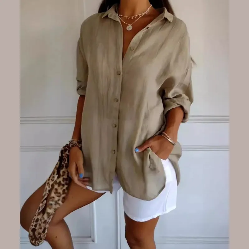 Lucrecia® | Classic shirt with single lapels