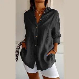 Lucrecia® | Classic shirt with single lapels