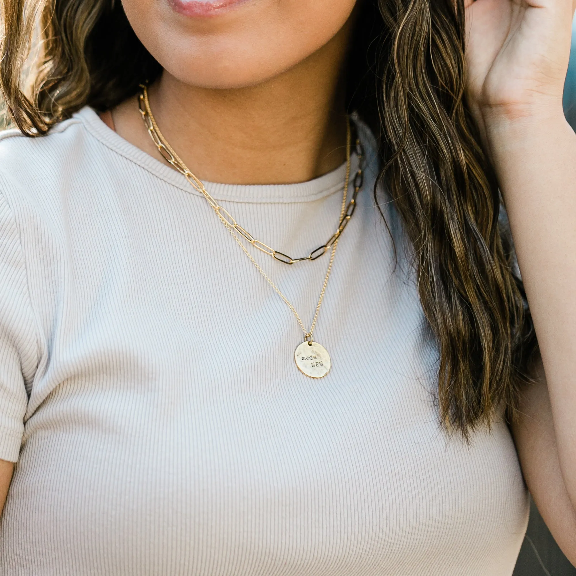 Made New Layered Necklace