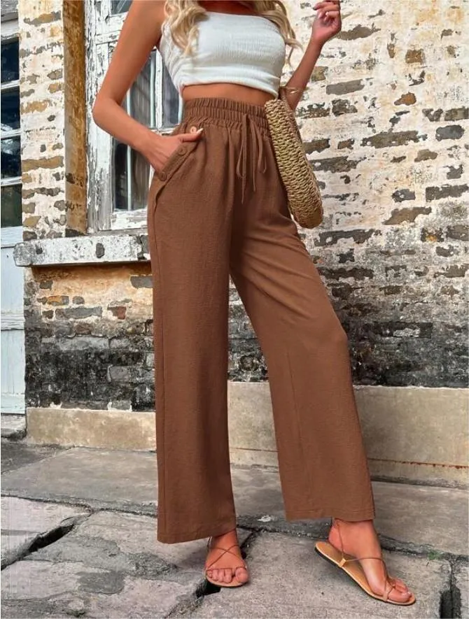 Madra® | Loose High Waist Pants