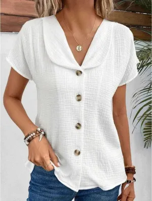 Marisol | Stylish Top with Collar and Buttons