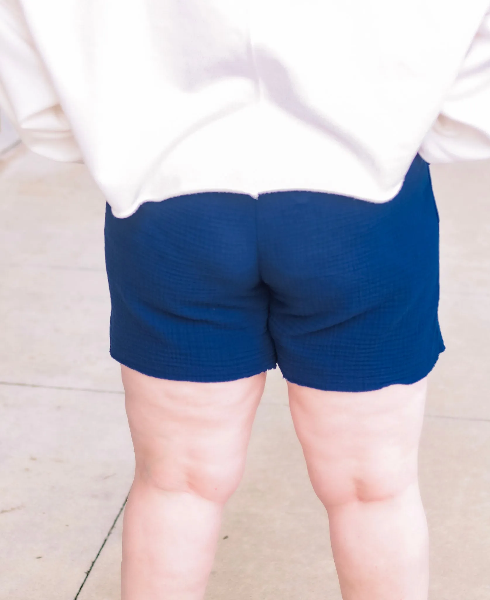 Meet Me There Shorts in Navy