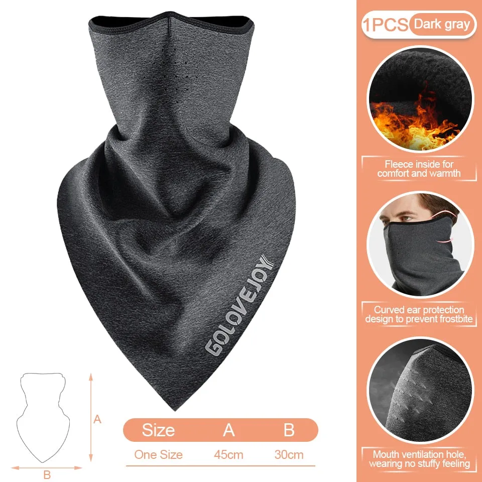 Men Women Fishing face Mask Warmth Fabric Breathable Mesh Windproof dust sun protection