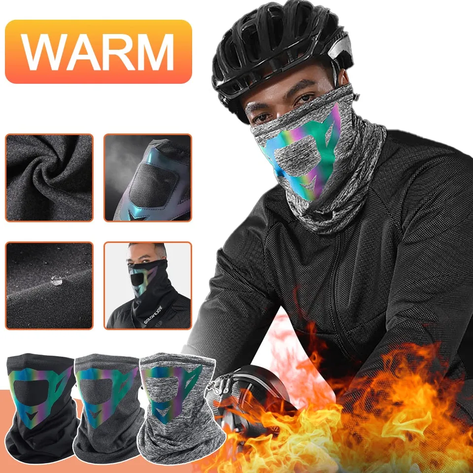 Men Women Fishing face Mask Warmth Fabric Breathable Mesh Windproof dust sun protection
