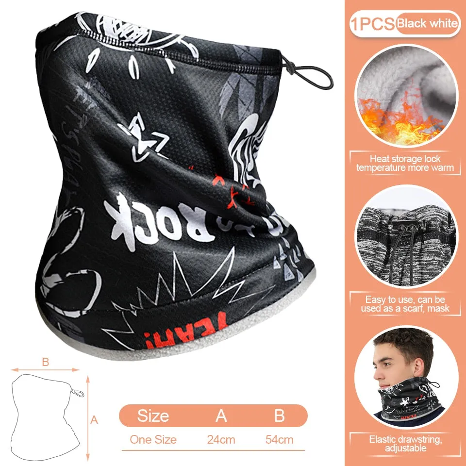 Men Women Fishing face Mask Warmth Fabric Breathable Mesh Windproof dust sun protection