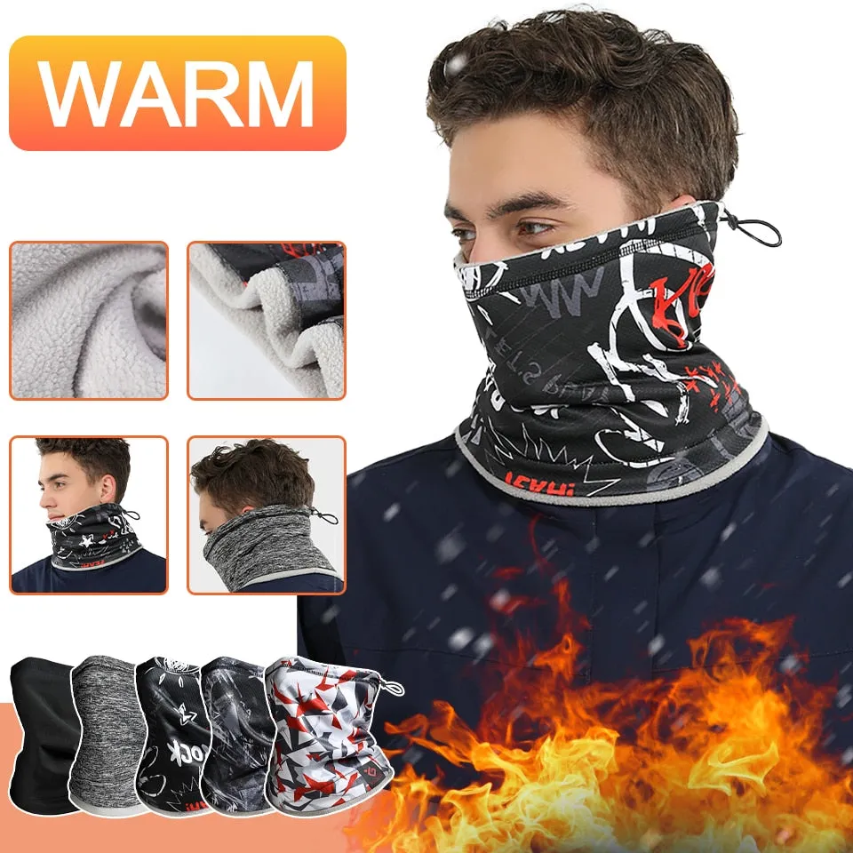 Men Women Fishing face Mask Warmth Fabric Breathable Mesh Windproof dust sun protection
