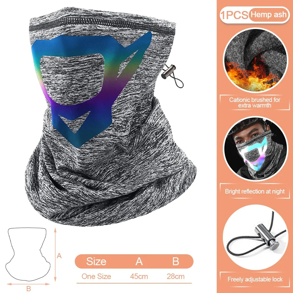Men Women Fishing face Mask Warmth Fabric Breathable Mesh Windproof dust sun protection
