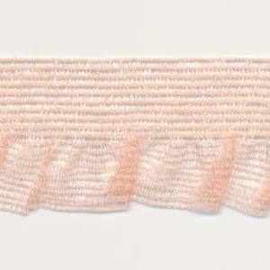 Mist Organdy Frill Stretch #08 Peach Beige