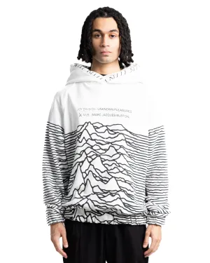 MJB X Joy Division Double Hoodie White