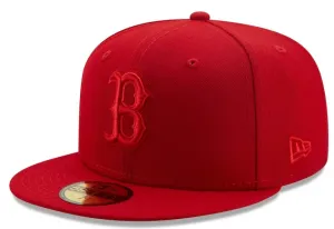 MLB Color Pack FIFTY Fitted Hat - Scarlet